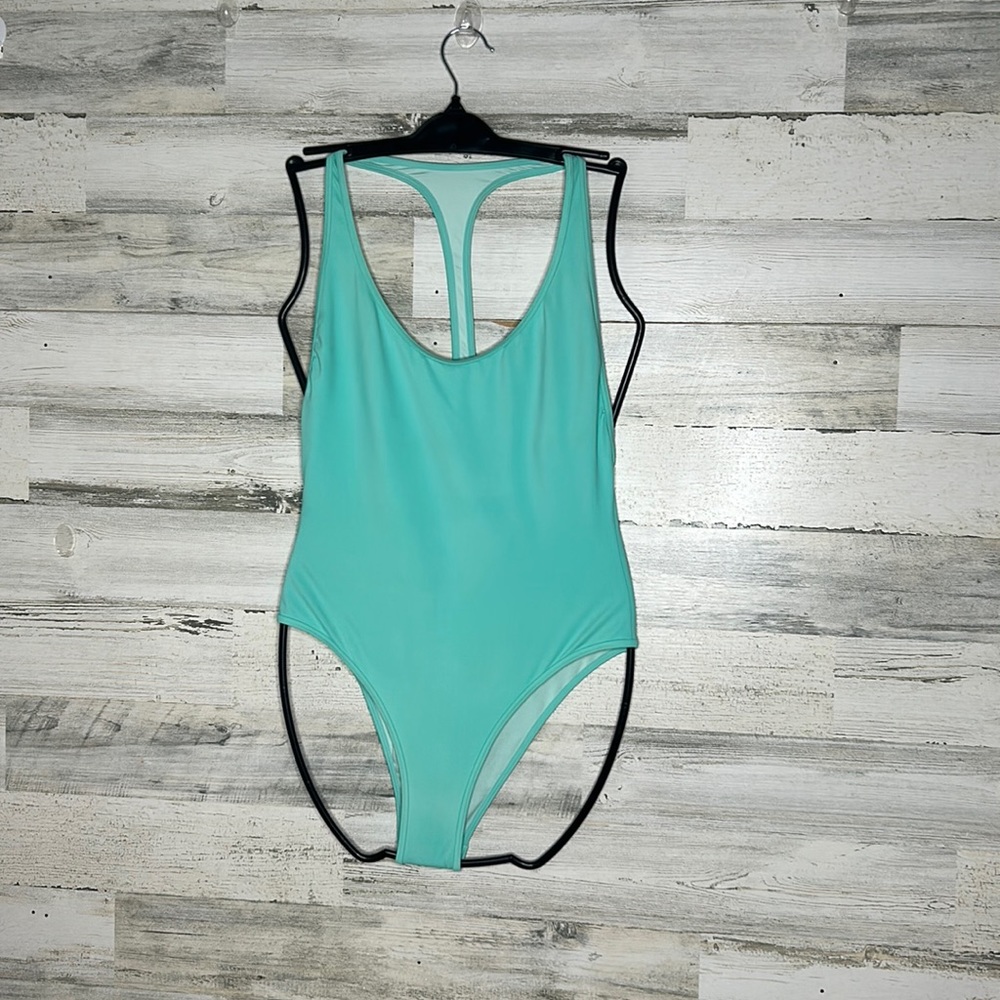 Victoria Secret Sea Foam Green One Piece Swimsuit Gem